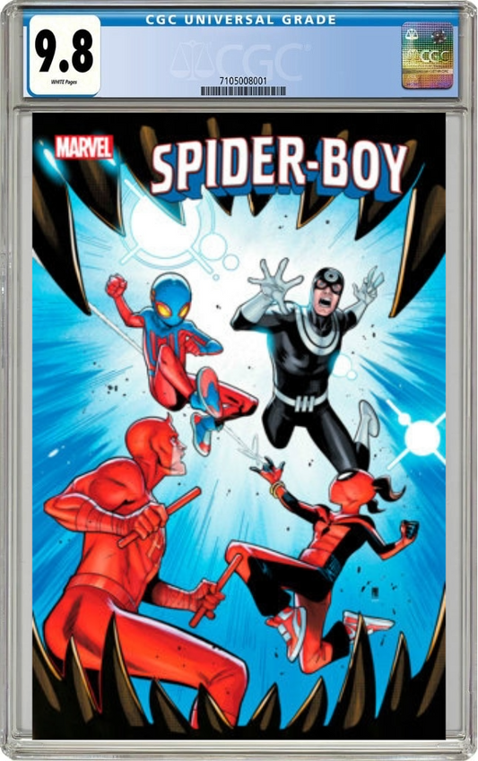 Spider-Boy #15 A Paco Medina Dan Slott (01/29/2025) Marvel CGC 9.8