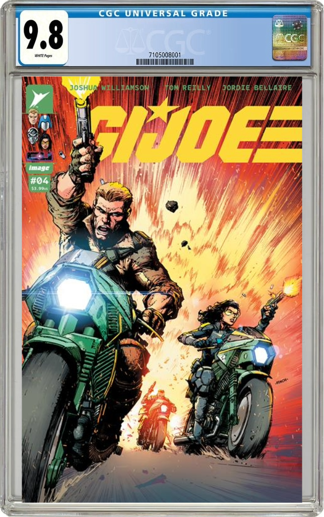 Gi Joe #4 B David Finch & Adriano Lucas Variant (02/19/2025) Image CGC 9.8