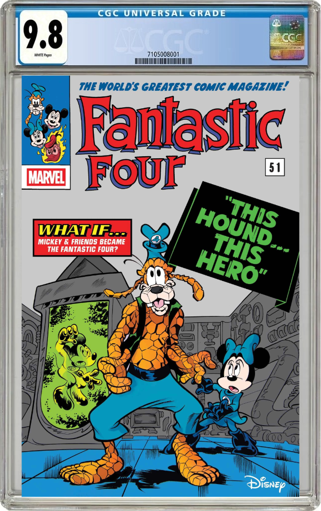 Fantastic Four #29 C Paolo Mottura Disney What If? Fantastic Four Homage Variant (02/26/2025) Marvel CGC 9.8