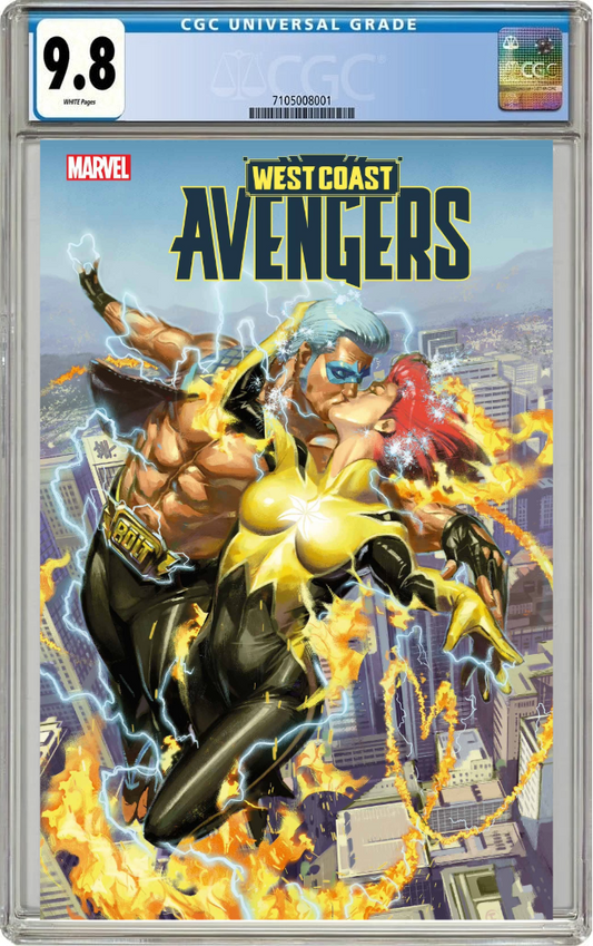 West Coast Avengers #4 A Ben Harvey Gerry Duggan (02/26/2025) Marvel CGC 9.8