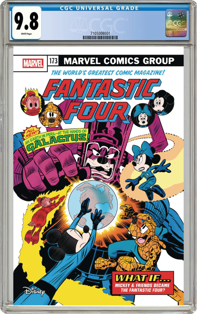 Fantastic Four #31 C Claudio Sciarrone Disney What If? Homage Variant [Doom] (04/30/2025) Marvel CGC 9.8