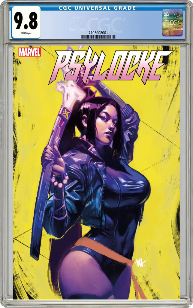 Psylocke #5 C Ben Harvey Psylocke Variant (03/19/2025) Marvel CGC 9.8