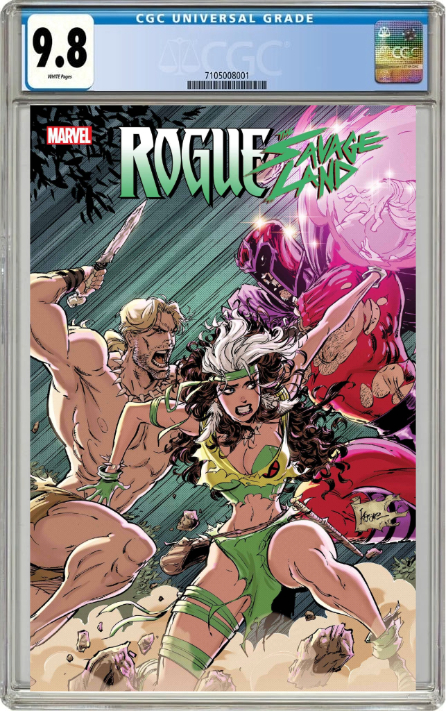 Rogue The Savage Land #3 A Kaare Andrews Tim Seeley (03/26/2025) Marvel CGC 9.8