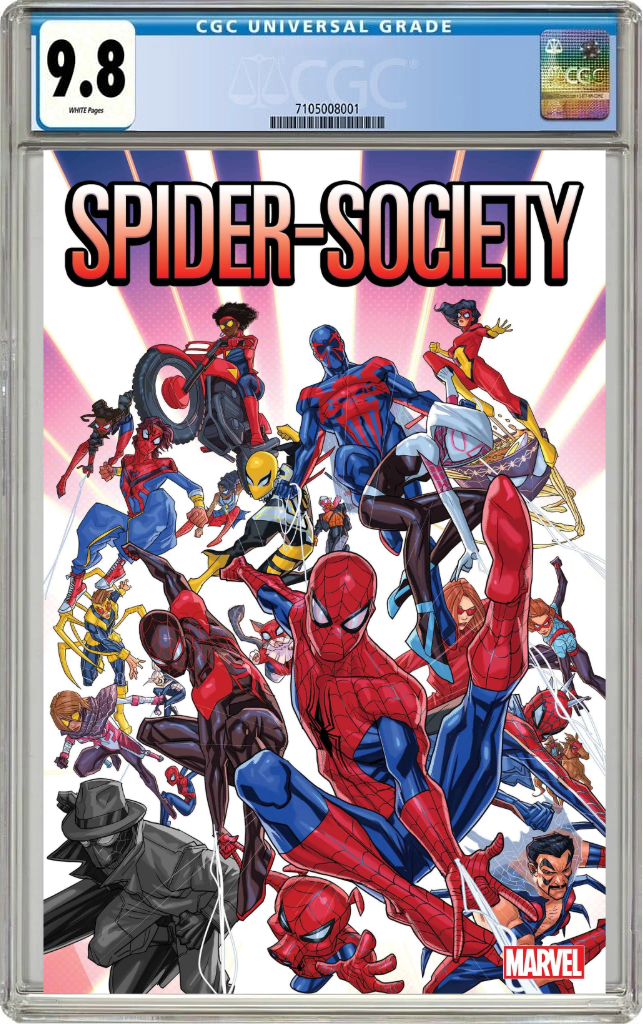 Spider-Society #1 A (Of 4) Pete Woods Alex Segura (08/14/2024) Marvel CGC 9.8