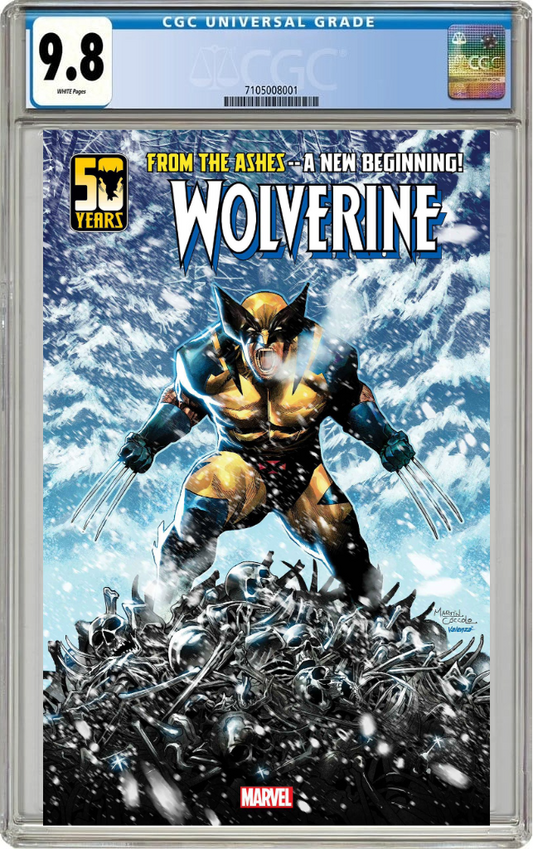Wolverine #1 A Martin Coccolo Saladin Ahmed (09/11/2024) Marvel CGC 9.8