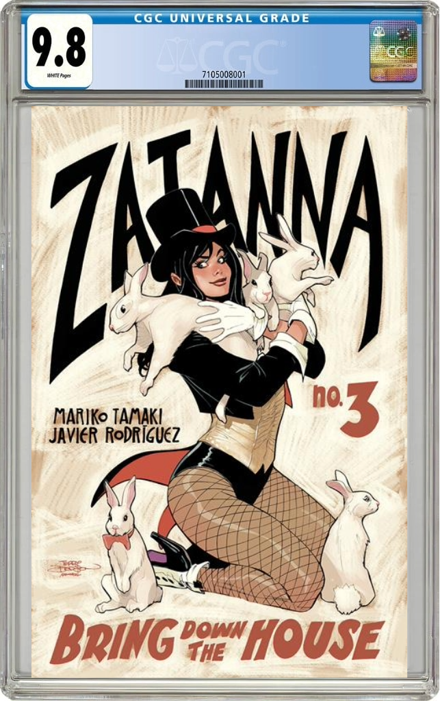 Zatanna Bring Down The House #3 (Of 5) B Terry Dodson Variant (08/28/2024) DC CGC 9.8