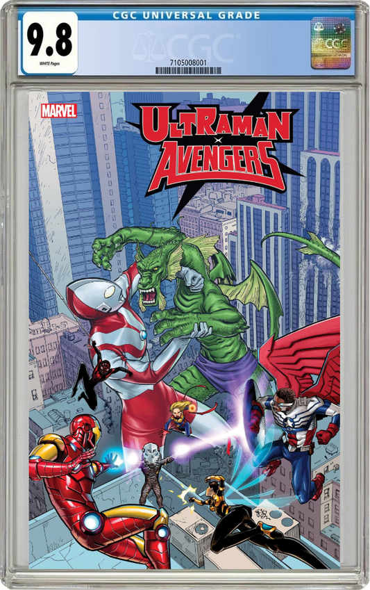 Ultraman X The Avengers #1 B (Of 4) Ej Su Variant (08/14/2024) Marvel CGC 9.8