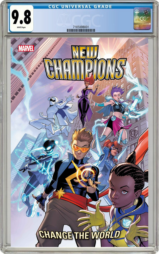 New Champions #1 E Paco Medina Variant (01/08/2025) Marvel CGC 9.8