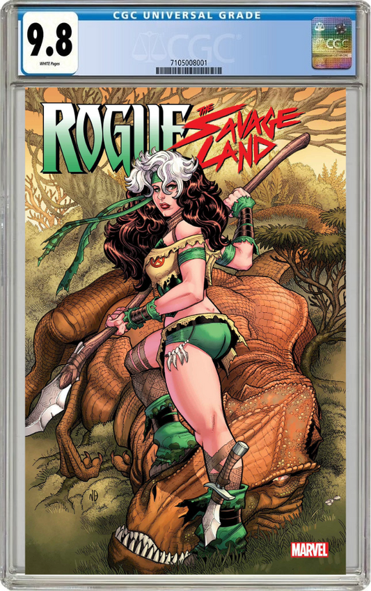 Rogue The Savage Land #1 E Nick Bradshaw Variant (01/15/2025) Marvel CGC 9.8