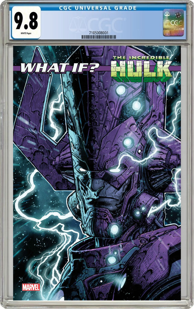 What If...? Galactus Transformed Hulk? #1 E Stephen Platt Variant (01/01/2025) Marvel CGC 9.8