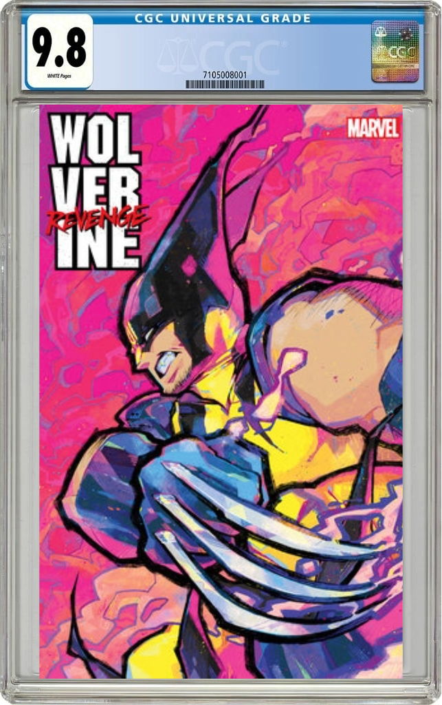 Wolverine Revenge #2 B (Of 5) Rose Besch Variant (09/25/2024) Marvel CGC 9.8