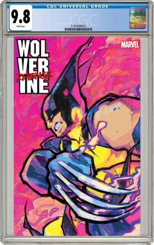 Wolverine Revenge #2 B (Of 5) Rose Besch Variant (09/25/2024) Marvel CGC 9.8