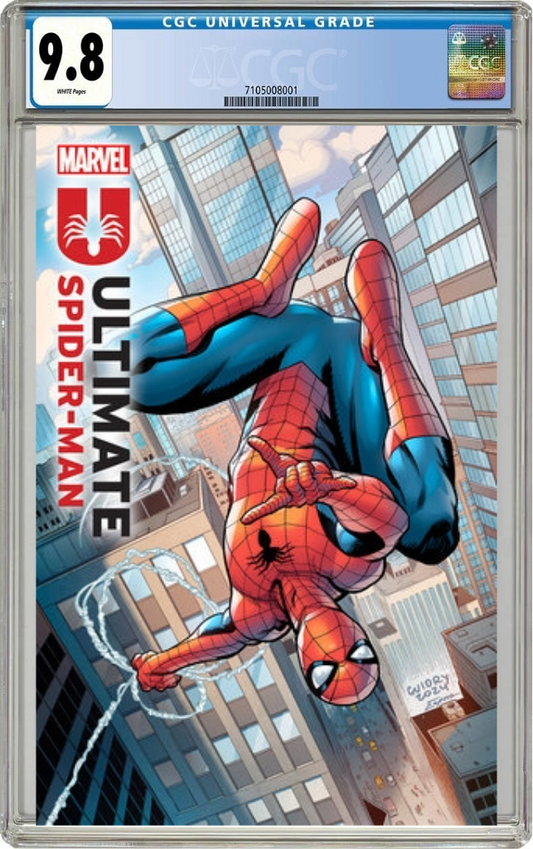 Ultimate Spider-Man #13 C Gavin Guidry Variant (01/22/2025) Marvel CGC 9.8