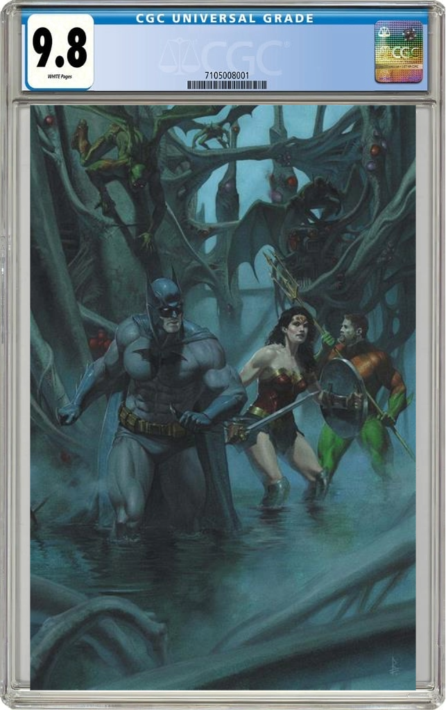 Justice League Unlimited #3 D Riccardo Federici Variant (01/22/2025) Dc CGC 9.8