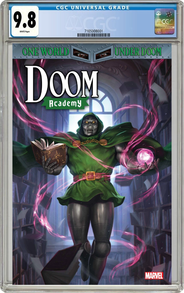 Doom Academy #1 D Woo-Chul Lee Doctor Doom Variant (02/19/2025) Marvel CGC 9.8