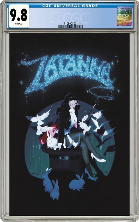 Zatanna #1 (Of 6) D David Talaski Variant (02/19/2025) Dc CGC 9.8