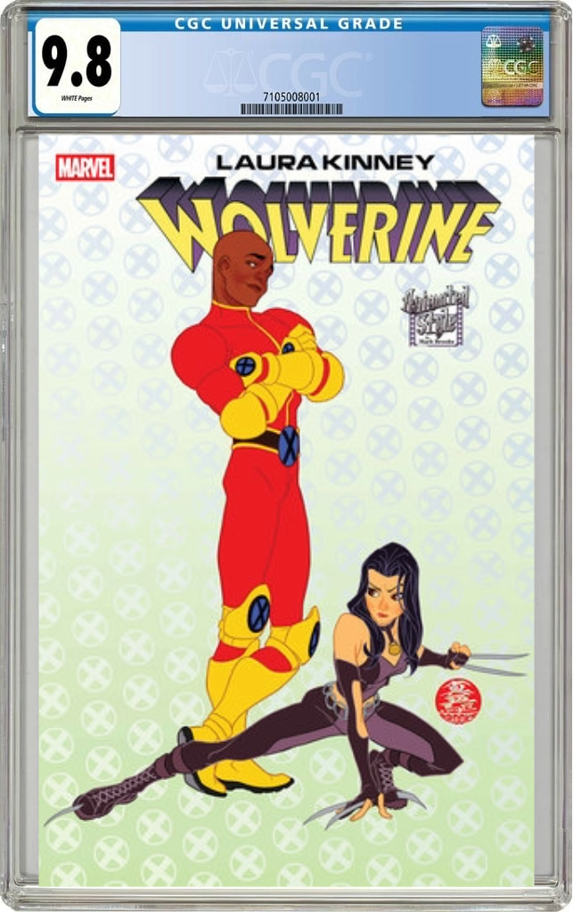 Laura Kinney Wolverine #3 C Mark Brooks Animated-Style Variant (02/19/2025) Marvel CGC 9.8