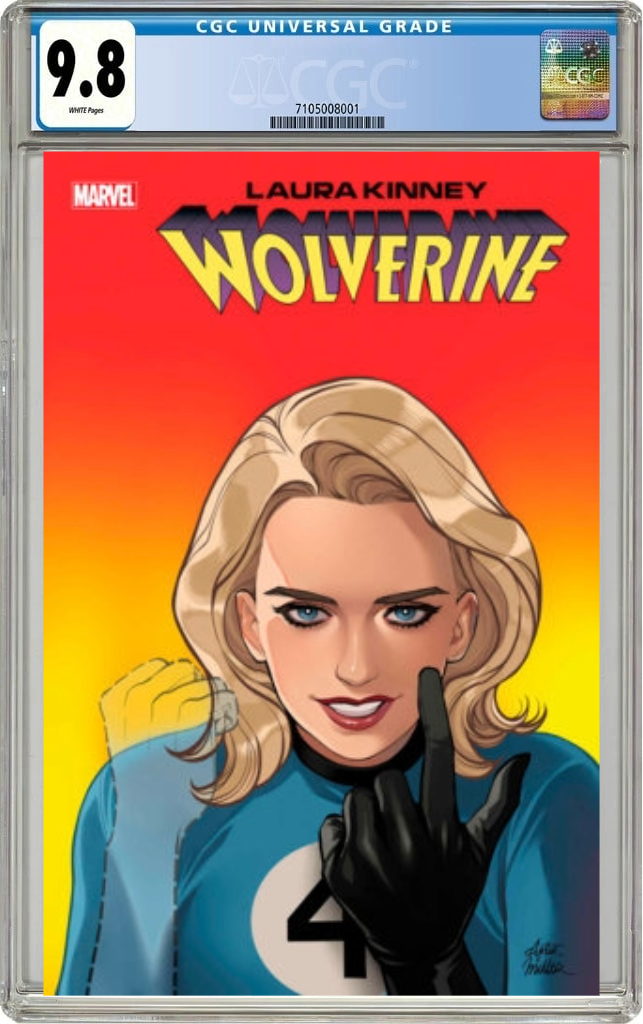 Laura Kinney Wolverine #2 C Romy Jones Fantastic Four Homage Variant (01/15/2025) Marvel CGC 9.8