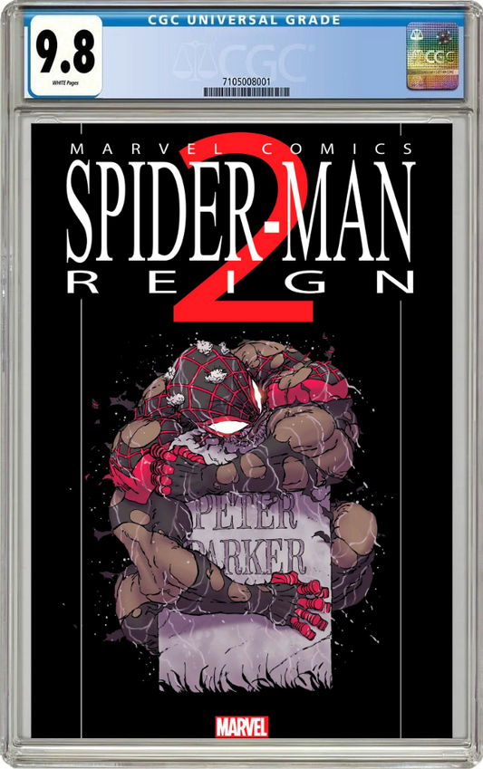 Spider-Man Reign 2 #1 B Kaare Andrews Variant (07/03/2024) Marvel CGC 9.8