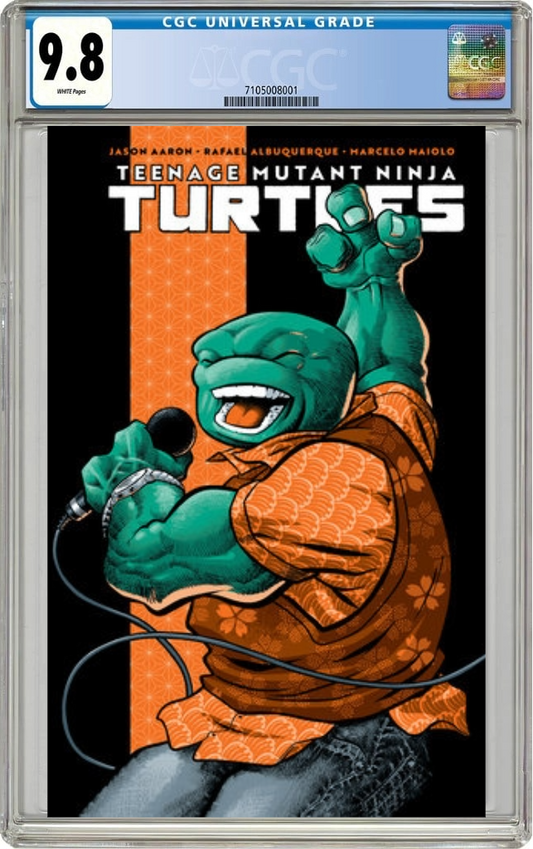Teenage Mutant Ninja Turtles TMNT 2024 #2 D J Gonzo Variant (09/11/2024) IDW CGC 9.8
