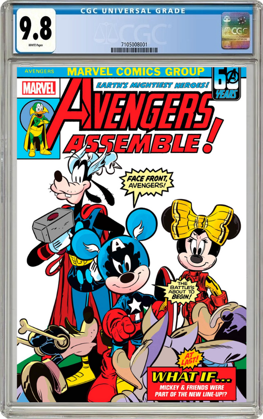 Amazing Spider-Man #53 B Ivan Bigarella Disney What If? Variant (07/10/2024) Marvel CGC 9.8