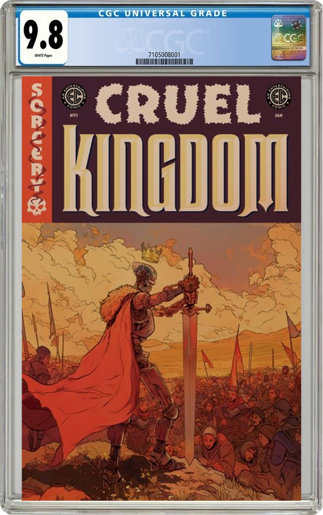 Ec Cruel Kingdom #1 (Of 5) C Adam Pollina Gold Foil Variant (01/08/2025) Oni CGC 9.8