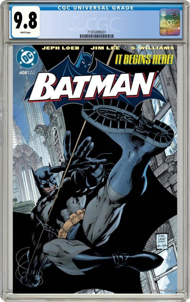 Batman #608 Facsimile Edition A Jim Lee Jeph Loeb (01/01/2025) Dc CGC 9.8