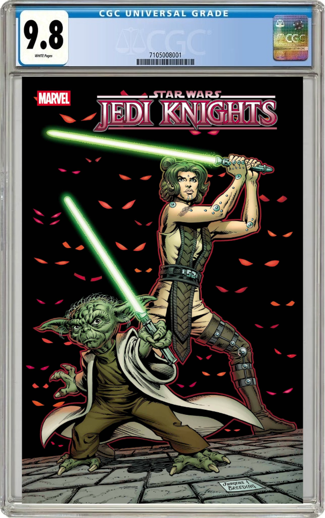 Star Wars Jedi Knights #2 B Dan Jurgens Classic Homage Variant (04/09/2025) Marvel CGC 9.8