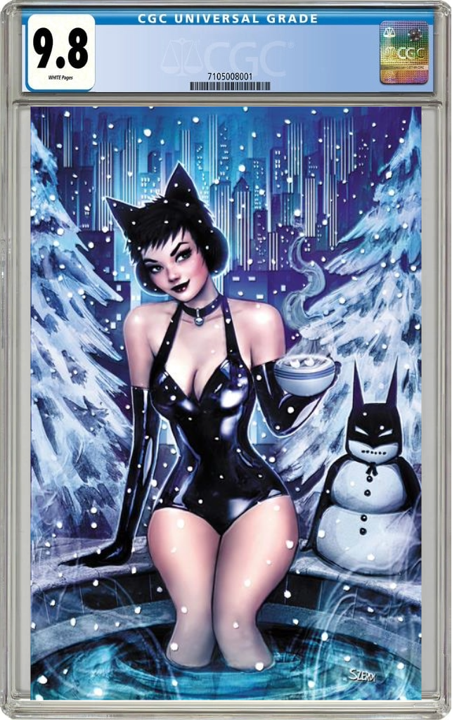 Catwoman #72 D Nathan Szerdy Sweater Weather Variant (01/15/2025) Dc CGC 9.8