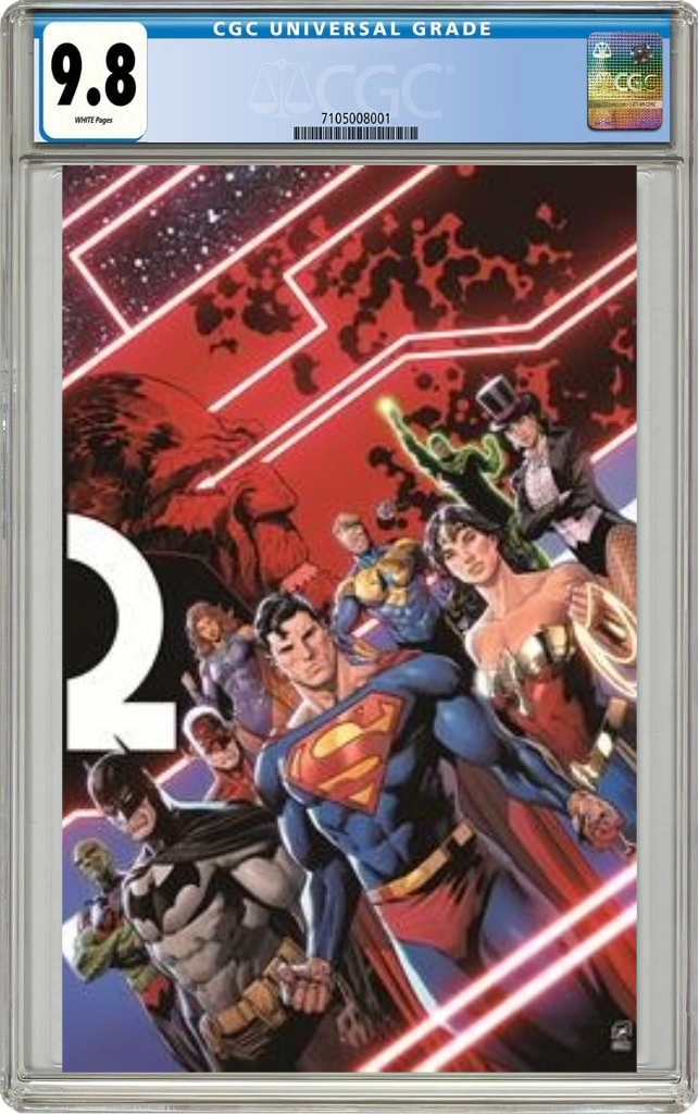 Dc All In Special #1 (One Shot) D Daniel Sampere Wraparound Foil Variant (10/02/2024) Dc CGC 9.8