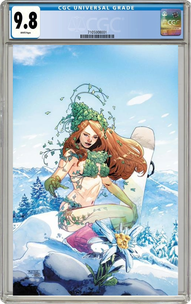 Poison Ivy #29 D Mahmud Asrar & Alejandro Sanchez Sweater Weather Variant (01/01/2025) Dc CGC 9.8