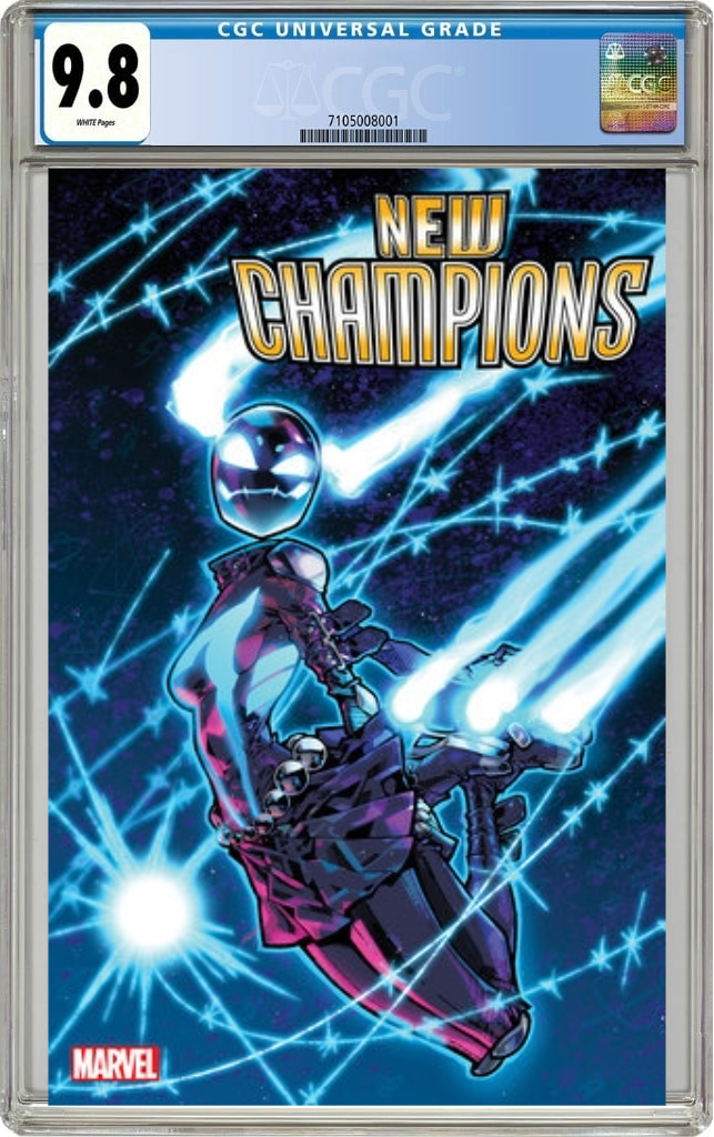 New Champions #1 G Rose Besch Variant (01/08/2025) Marvel CGC 9.8