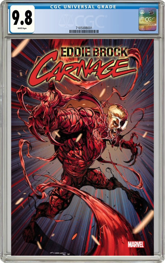 Eddie Brock Carnage #1 A Iban Coello Charles Soule (02/12/2025) Marvel CGC 9.8