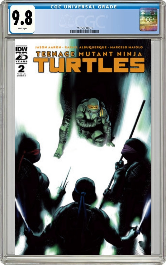 Teenage Mutant Ninja Turtles TMNT 2024 #2 A Rafael Albuquerque Jason Aaron (09/11/2024) IDW CGC 9.8