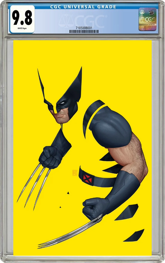 Wolverine #1 D John Tyler Christopher Neg Space Variant (09/11/2024) Marvel CGC 9.8