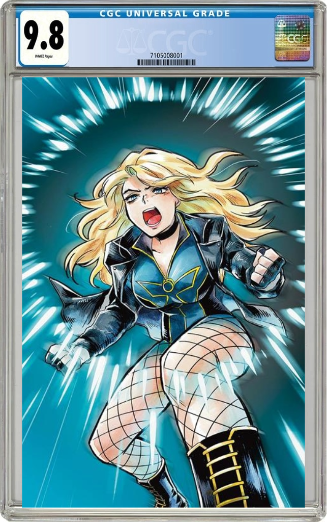 Black Canary Best Of The Best #3 (Of 6) B Saowee Variant (01/22/2025) Dc CGC 9.8