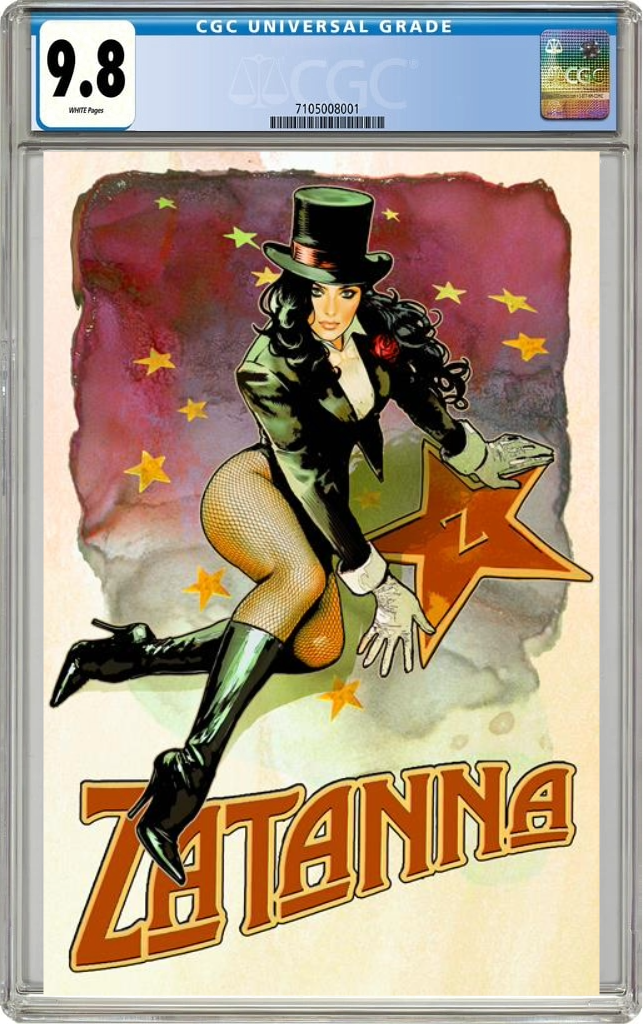 Zatanna #1 (Of 6) C Sozomaika Variant (02/19/2025) Dc CGC 9.8