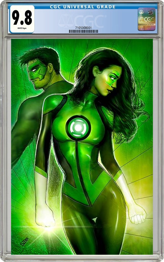 Green Lantern Corps #1 F Nathan Szerdy Foil Variant (02/12/2025) Dc CGC 9.8