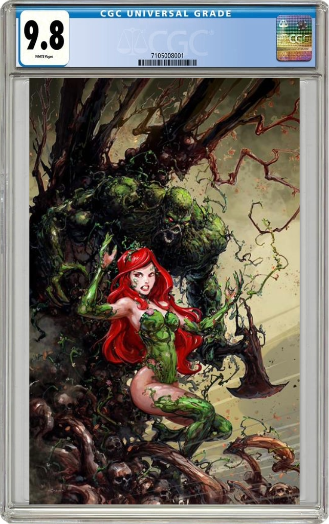 Poison Ivy Swamp Thing Feral Trees #1 (One Shot) C Clayton Crain Variant (10/30/2024) Dc CGC 9.8