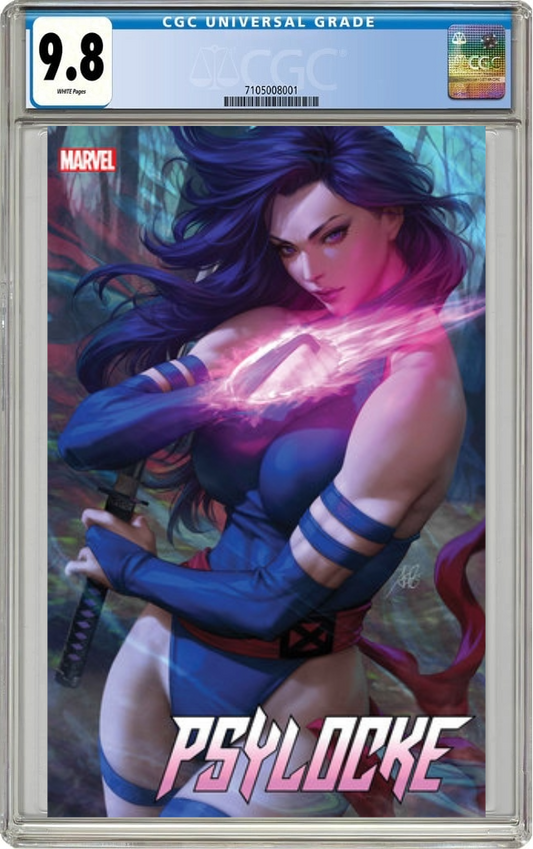 Psylocke #1 F Stanley Lau Artgerm Variant (11/13/2024) Marvel CGC 9.8