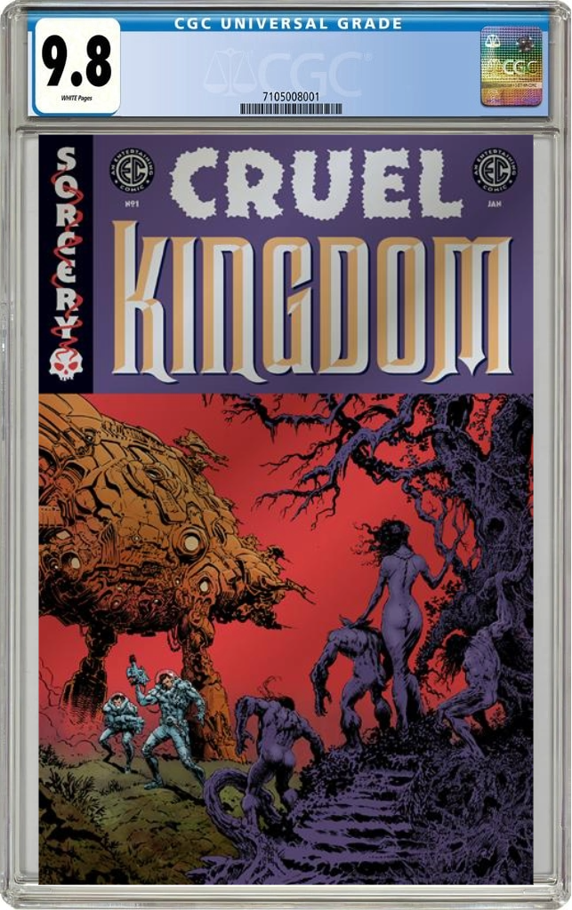 Ec Cruel Kingdom #1 (Of 5) D Liam Sharp Silver Foil Variant (01/08/2025) Oni CGC 9.8