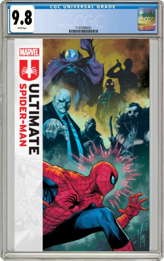 Ultimate Spider-Man #9 A Marco Checchetto Jonathan Hickman (09/25/2024) Marvel CGC 9.8