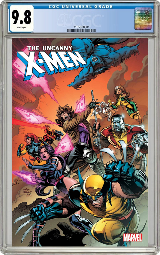 Uncanny X-Men #1 B Andy Kubert Variant (08/07/2024) Marvel CGC 9.8