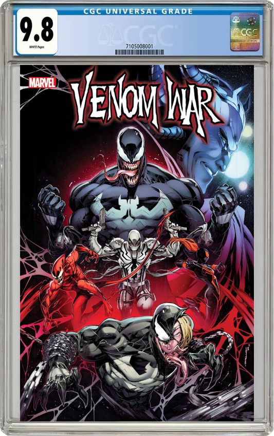 Venom War #1 A Iban Coello Al Ewing [Vw] (08/07/2024) Marvel CGC 9.8