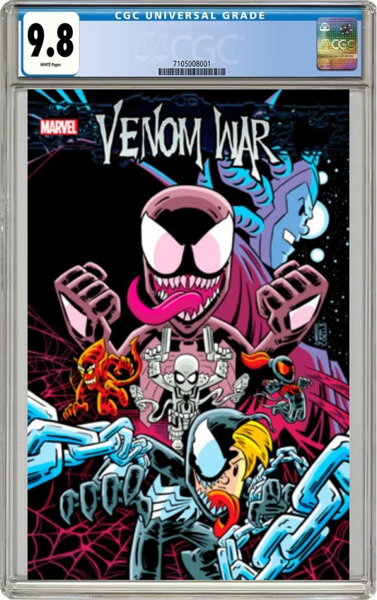 Venom War #1 B Chris Giarrusso Variant [Vw] (08/07/2024) Marvel CGC 9.8