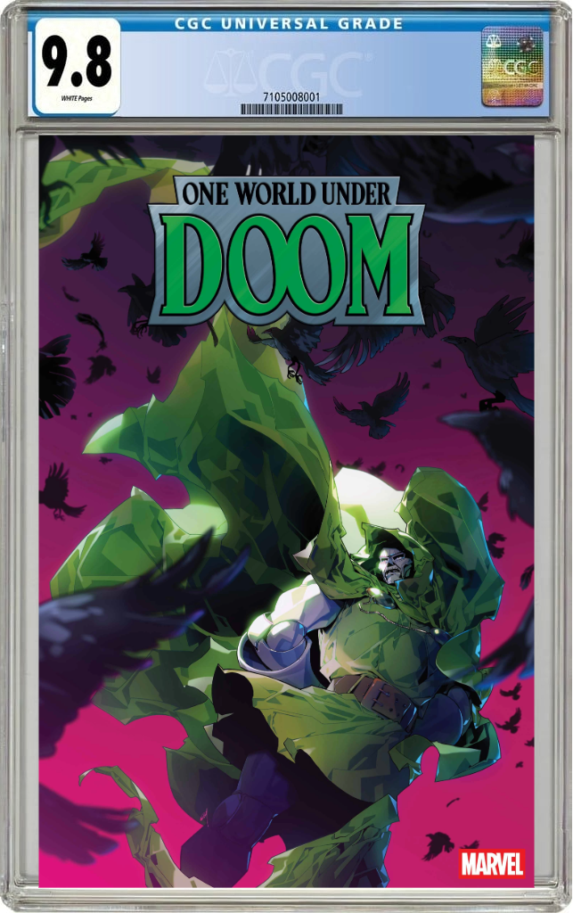 One World Under Doom #1 G Rose Besch Variant (02/12/2025) Marvel CGC 9.8