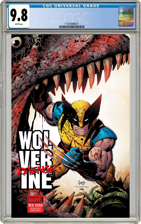 Wolverine Revenge Red Band #1 A (Of 5) Greg Capullo Jonathan Hickman (08/21/2024) Marvel CGC 9.8