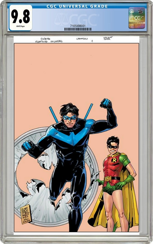 Nightwing Uncovered #1 (One Shot) C Giuseppe Camuncoli Variant (09/11/2024) Dc CGC 9.8