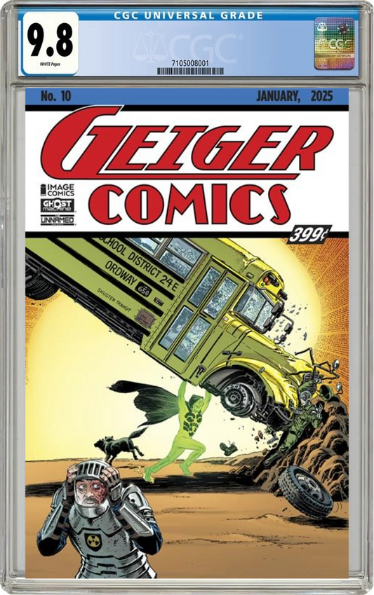 Geiger #10 B Jerry Ordway Action Comics 1 Homage Variant (01/08/2025) Image CGC 9.8