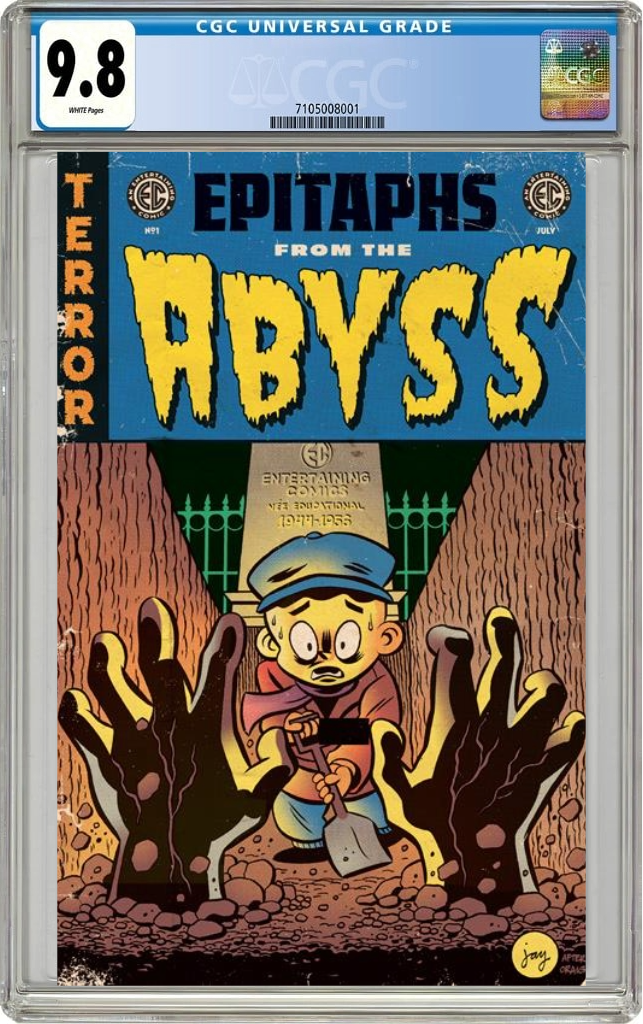 Ec Epitaphs From The Abyss #1 (Of 4) F 1:10 Jay Stephens Homage Variant (07/24/2024) Oni CGC 9.8